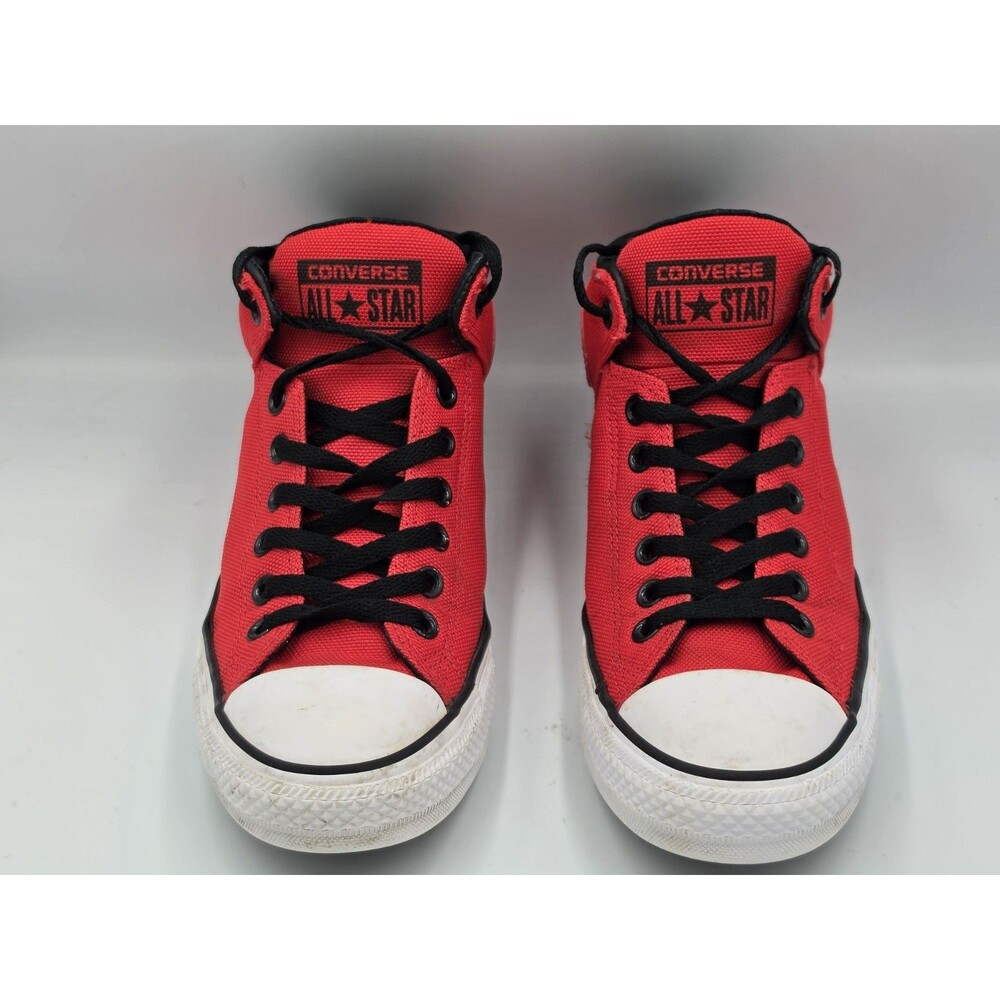 CONVERSE Men's Chuck Taylor All Star High Street Mid-Top Shoes Sneakers Red Sz 9